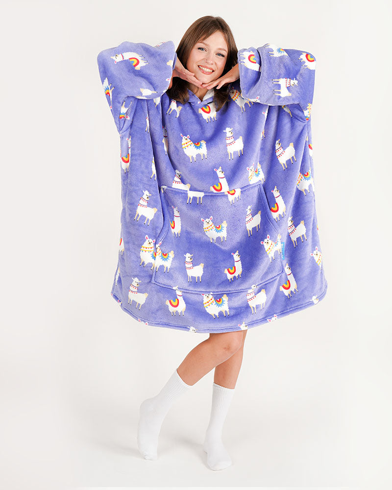 ciepła kocobluza bluza koc Bloozie alpaka alpaki