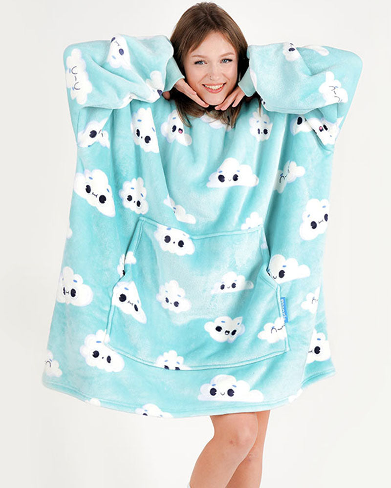 ciepła kocobluza bluza koc Bloozie chmurka chmury