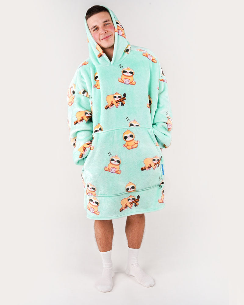 ciepła kocobluza bluza koc Bloozie leniwiec