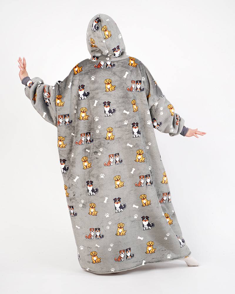 Bloozie LONG Szare pieski